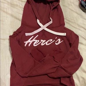Cropped hoodie
